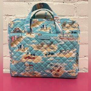 Vera Bradley Hanging Toiletry Organizer – Beach Treasures Print
